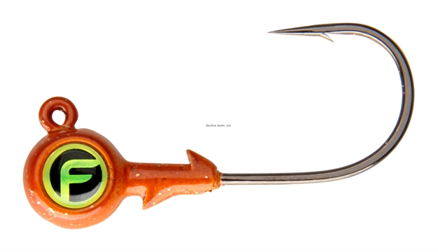 Picture of Fathom Bug Eye Jig Head 1/4Oz New Penny, 4 Pack