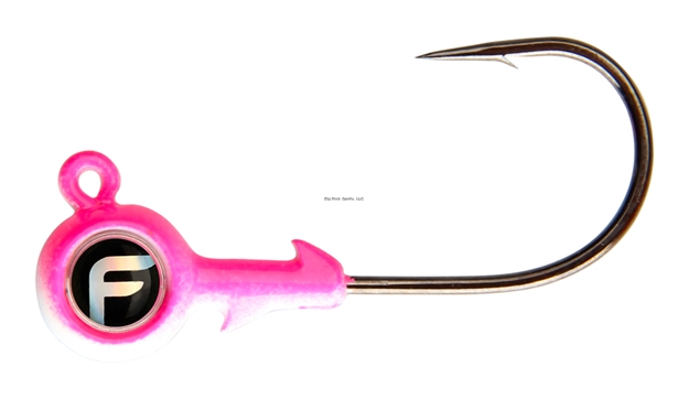 Picture of Fathom Bug Eye Jig Head 1/4Oz Pink, 4 Pack