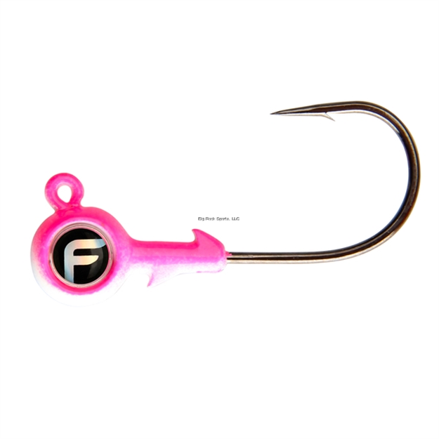 Picture of Fathom Bug Eye Jig Head 3/8Oz Pink, 4 Pack