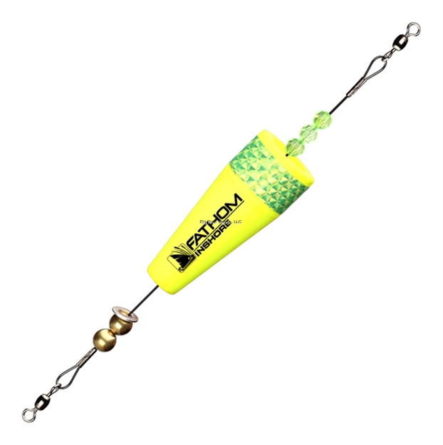 Picture of Fathom Chartreuse Popping Cork W/Rattle Chamber