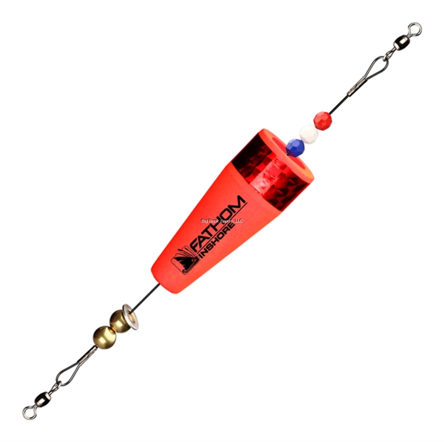 Picture of Fathom Flo-Red Popping Cork W/Rattle Chamber
