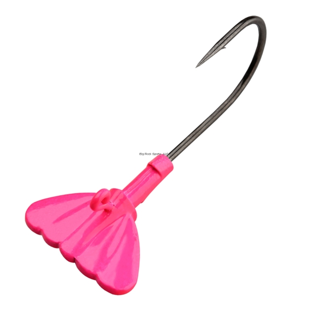 Picture of Fathom Jig Tail Shrimp 1/4Oz Pink, 3 Pack