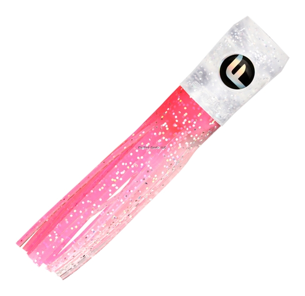 Picture of Fathom Mini Soft Chugger 4" Glitter Head, Pink Clear, Holo Fleck