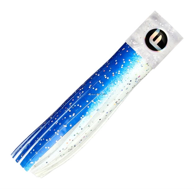 Picture of Fathom Mini Soft Flat 4" Glitter Head, Glitter Head, Blue White, Holo Fleck