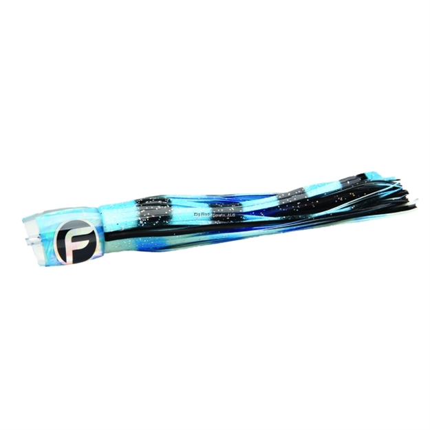 Picture of Fathom Offshore Calico Jack Slant Medium Trolling Lure, 9", 5 1/2 Oz, Angel Wing Ice Blue Shell