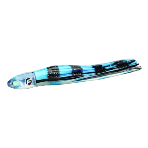 Picture of Fathom Offshore Double O' Medium Trolling Lure, 9", 4 1/2 Oz, Angel Wing Ice Blue Shell