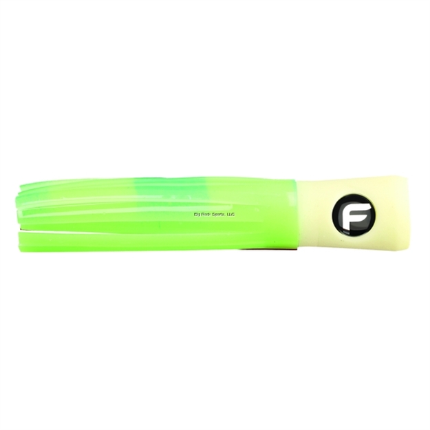 Picture of Fathom Offshore Mini Chugger Soft Head Trolling Lure, 4", Glow