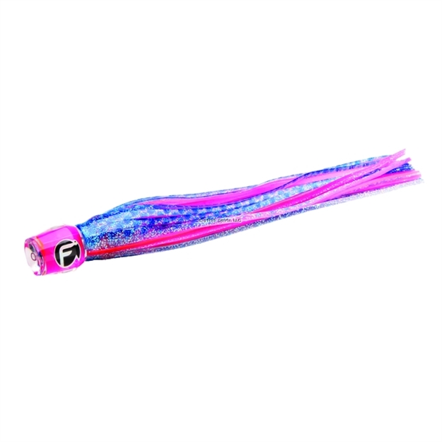 Picture of Fathom Offshore MO Head Chugger Medium Trolling Lure, 10", 6.2 Oz, Angel Wing Hot Pink Shell