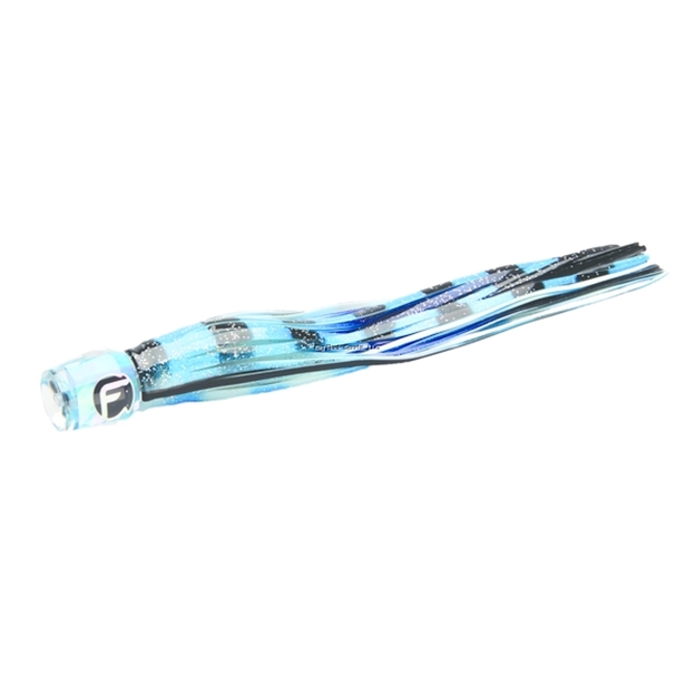 Picture of Fathom Offshore MO Head Chugger Medium Trolling Lure, 10", 6.2 Oz, Angel Wing Ice Blue Shell
