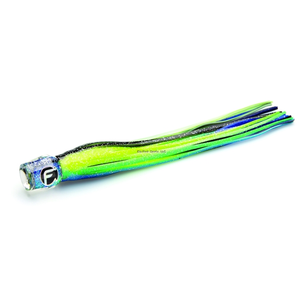 Picture of Fathom Offshore MO Head Chugger Medium Trolling Lure, 10", 6.2 Oz, Dicro Dolphin Film