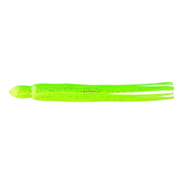 Picture of Fathom Offshore Octopus Trolling Skirt, 1 1/2" X 14", Chartreuse & Green With Holo Fleck