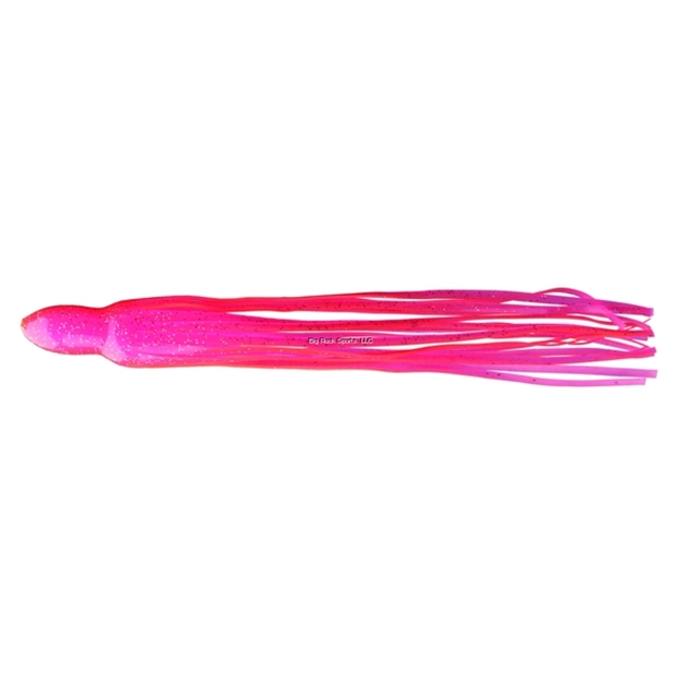 Picture of Fathom Offshore Octopus Trolling Skirt, 1 1/2" X 14", Pink With Holo Fleck