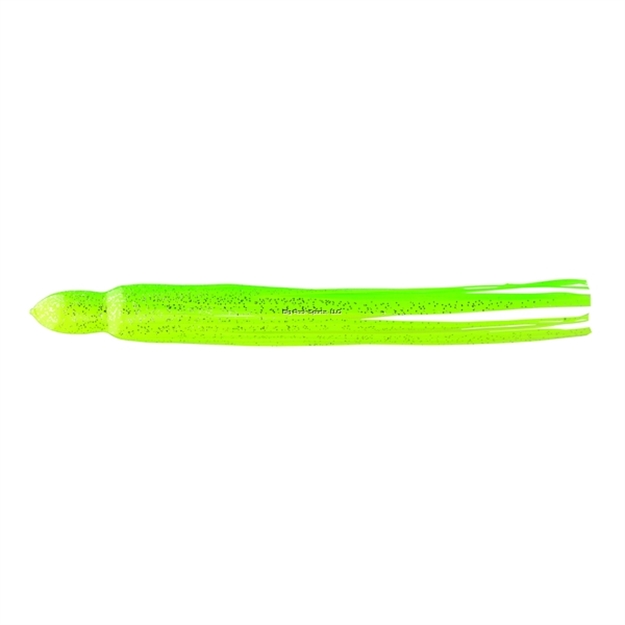 Picture of Fathom Offshore Octopus Trolling Skirt, 1 1/4" X 12", Chartreuse & Green With Holo Fleck