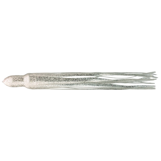 Picture of Fathom Offshore Octopus Trolling Skirt, 1 1/4" X 12", Clear With Chrome Fleck
