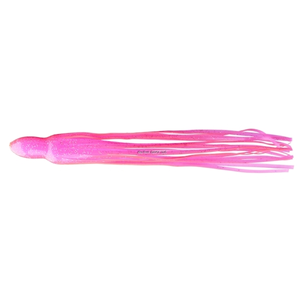 Picture of Fathom Offshore Octopus Trolling Skirt, 1 1/4" X 12", Pink With Holo Fleck