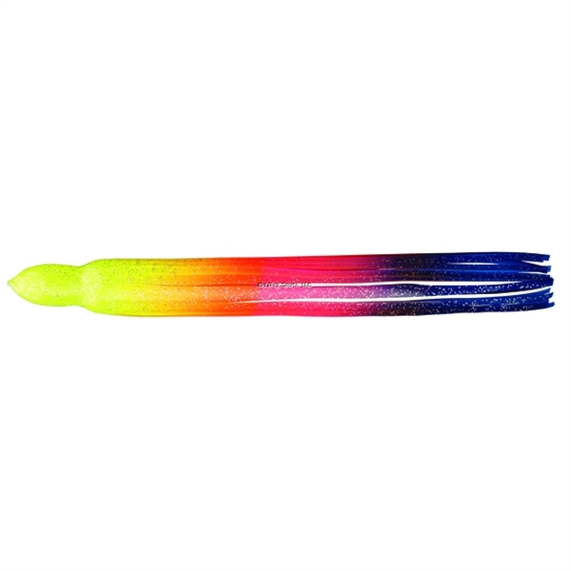 Picture of Fathom Offshore Octopus Trolling Skirt, 1 1/4" X 12", Rainbow Yellow/Pink/Blue Fade