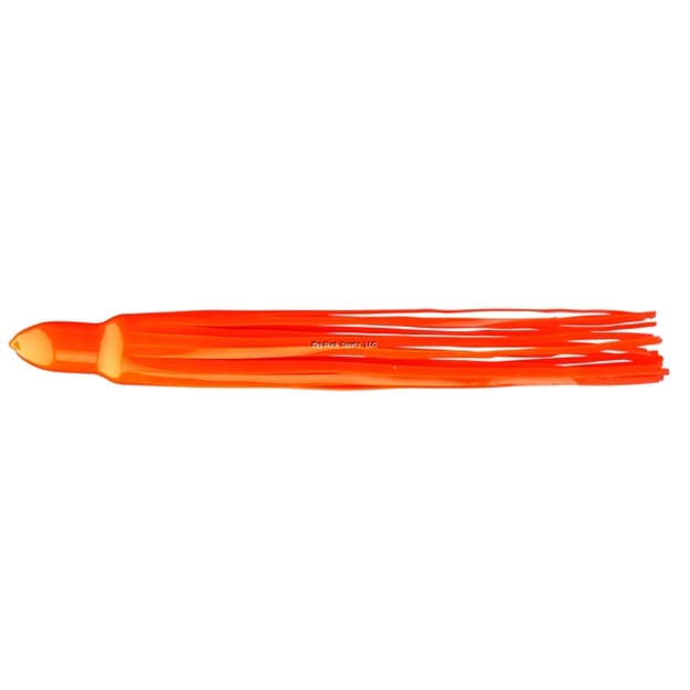 Picture of Fathom Offshore Octopus Trolling Skirt, 1" X 9", Fluorescent Orange