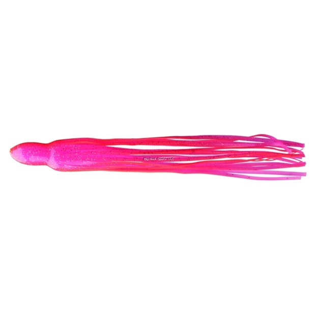 Picture of Fathom Offshore Octopus Trolling Skirt, 1" X 9", Pink With Holo Fleck