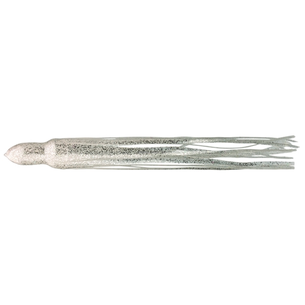 Picture of Fathom Offshore Octopus Trolling Skirt, 5/8" X 8", Clear With Chrome Fleck