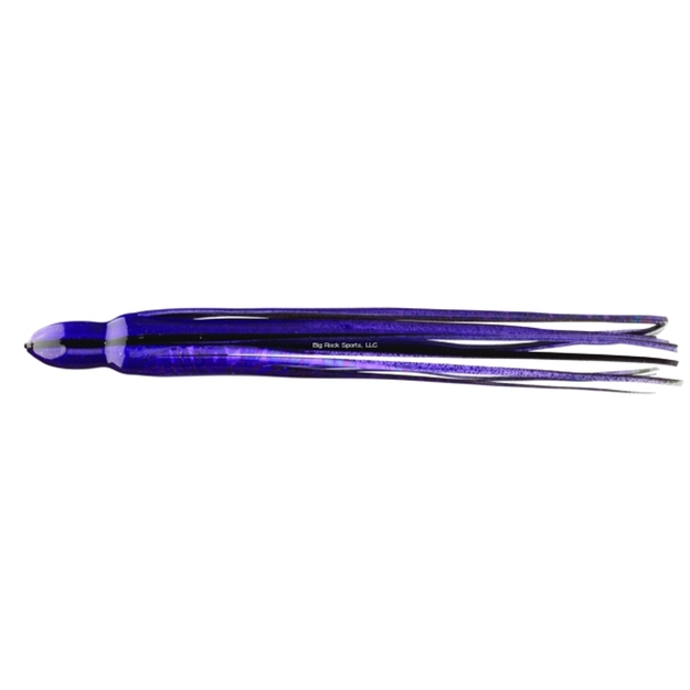 Picture of Fathom Offshore Octopus Trolling Skirt, 5/8" X 8", Purple Over Foil With Black Vein