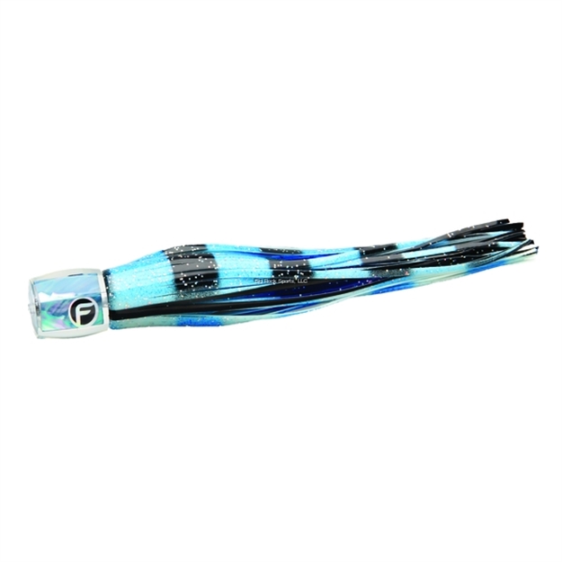 Picture of Fathom Offshore Same Ole' Roll Medium Trolling Lure, 9", 3.8 Oz, Angel Wing Ice Blue Shell