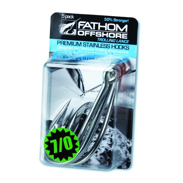 Picture of Fathom Offshore Trolling Lance SS Hks 7/0 5Pk