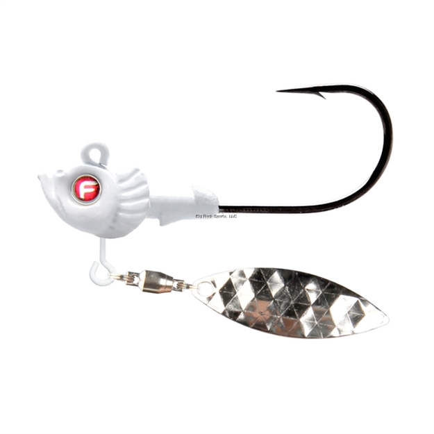 Picture of Fathom Pro-Select Belly Blade Jig Head 1/2Oz White