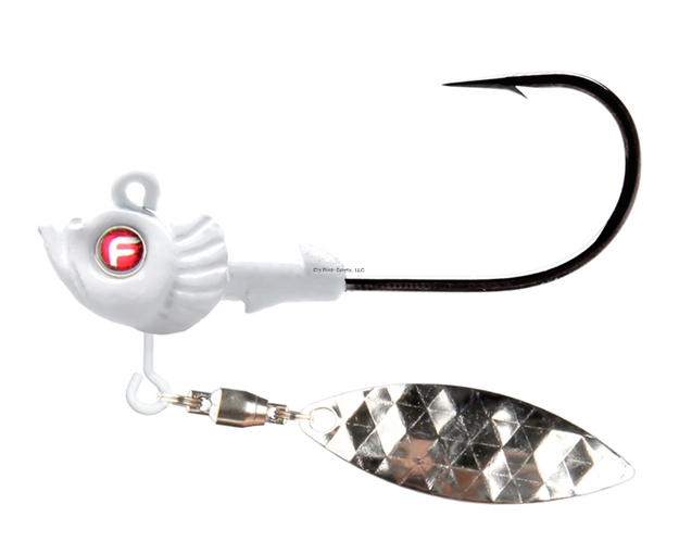 Picture of Fathom Pro-Select Belly Blade Jig Head 3/8Oz White