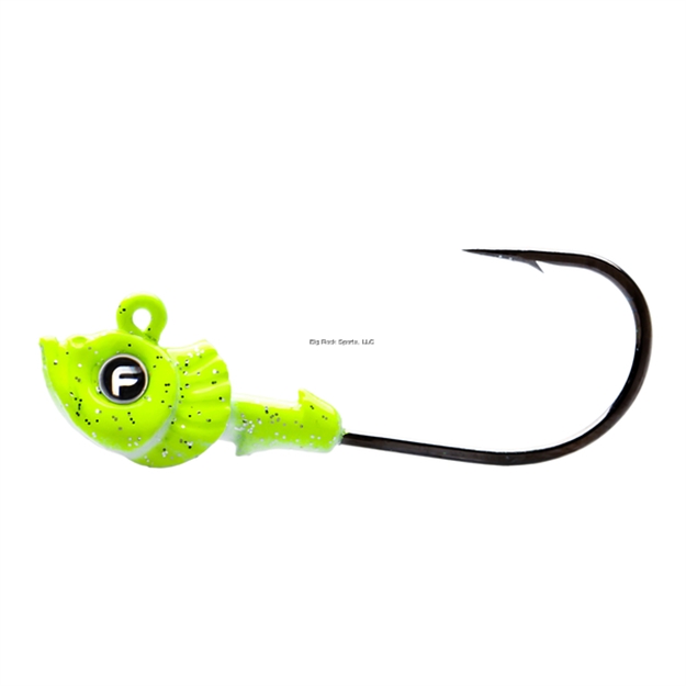 Picture of Fathom Pro-Select Jig Head 1/8Oz Chartreuse, 4 Pack