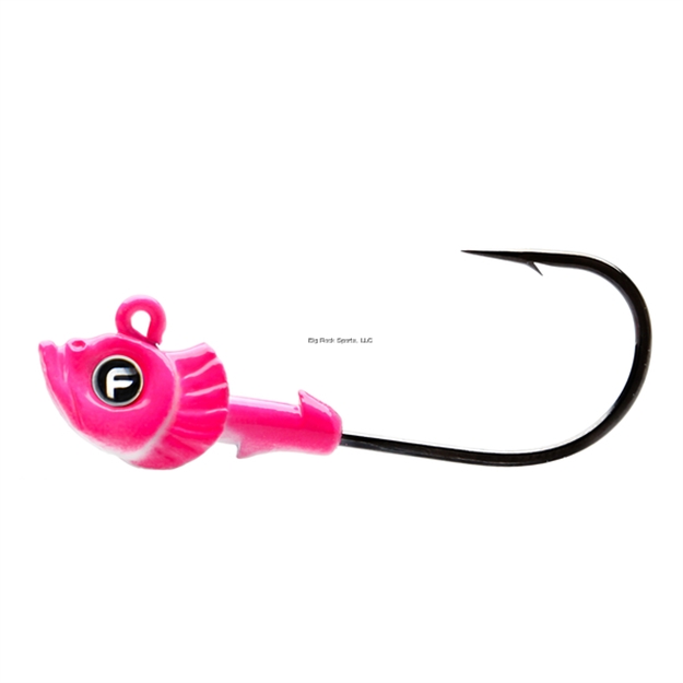 Picture of Fathom Pro-Select Jig Head 3/8Oz Pink, 4 Pack
