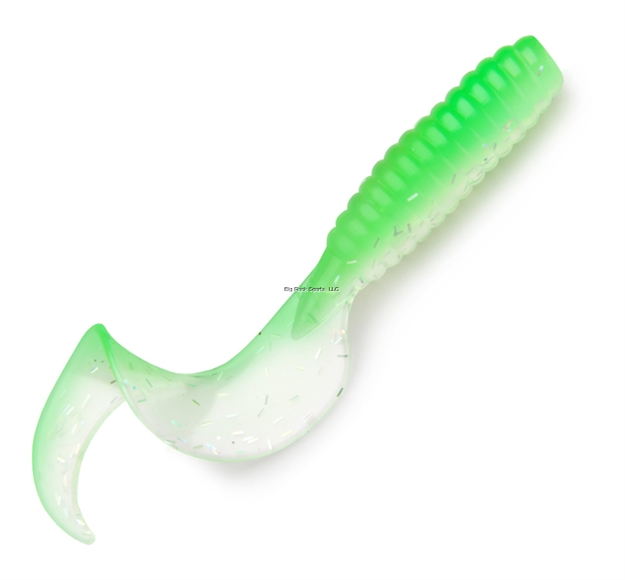 Picture of Fathom Squirrley Tail Grub 4" Arlime - 8 Pack