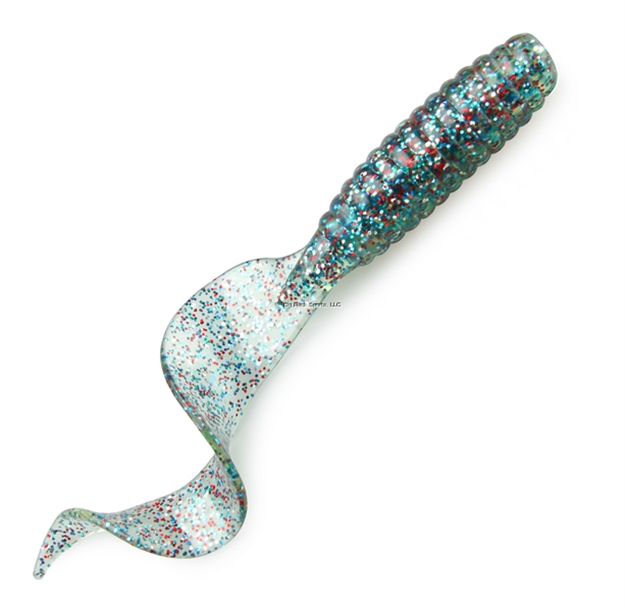 Picture of Fathom Squirrley Tail Grub 4" Christmas Tree - 8 Pack