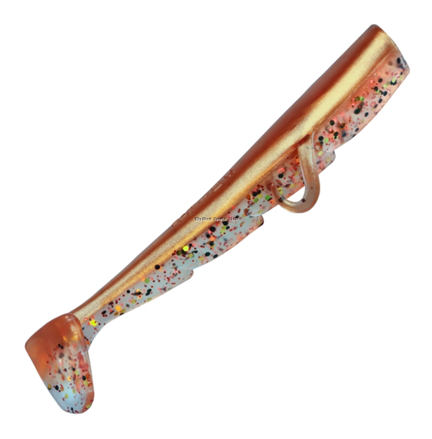 Picture of Fathom Taddle Tail Shad 3.5" New Penny - 8 Pack