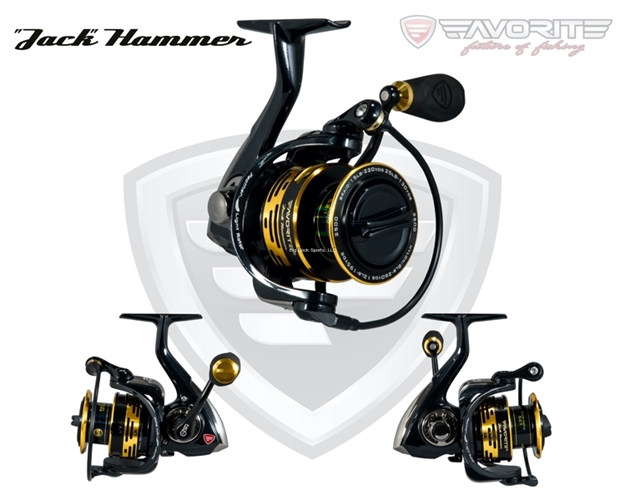 Picture of Favorite Jack Hammer Spinning Reel 10 + 1 Bb, 5.2:1 Gear Ratio SZ 2000