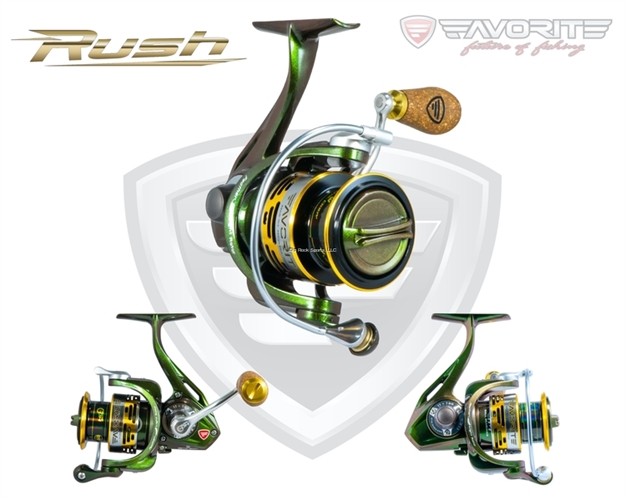 Picture of Favorite Rush Spinning Reel 11 + 1 BB 5.2:1 Gear Ratio SZ 2000