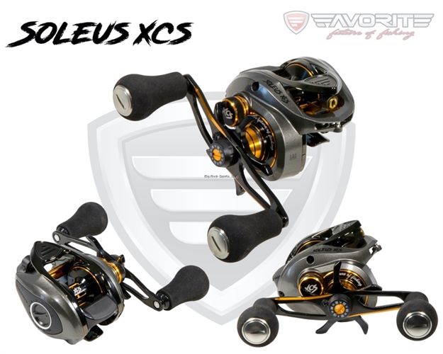 Picture of Favorite Soleus Xcs Casting Reel, Gun Metal Xcs 7.3:1 (Left)