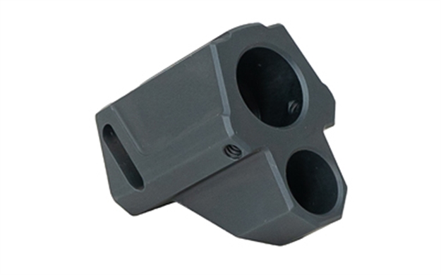 Picture of  Faxon Firearms Ffpacompdss01 Exos-515 Compensator For Sig Black 1/2"X28 Threads 1.40" Oal 9Mm