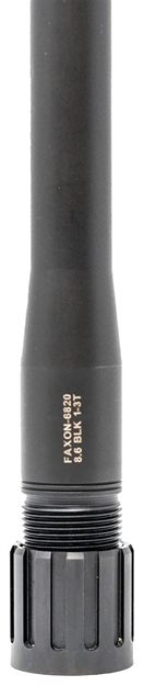 Picture of  Faxon Firearms 700B863n16nmq Remage Modified Light Palma 8.6 Blackout 16" Target Crown Steel Qpq Black Nitride 416R Stainless Steel Barrel