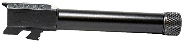Picture of  Faxon Firearms Ga910n19ngqt Duty Series  9Mm Luger Compatible W/Glock 19 Gen2-5, Threaded Black Nitride Steel 816341022171