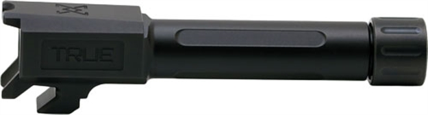 Picture of True Precision Inc Tpp32cbxtbl Sig  9Mm Luger 3.90" Threaded Black Nitride Stainless Steel, Fits Sig P320 Compact/P320 X-Carry/Sig P320 M18 TP-P365B-XTBL