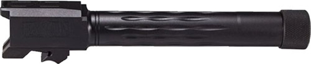 Picture of Faxon Firearms Sig P320 Compact 9Mm Flame Flute Threaded Blk 320B910NCLOQ-T