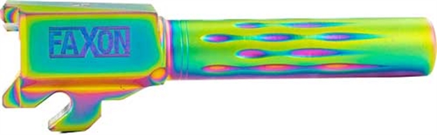 Picture of Faxon Firearms Sig P320 Compact 9Mm Fluted Non-Threaded Chameleon