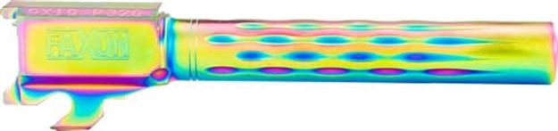 Picture of Faxon Firearms Sig P320 Fullsize 9Mm Fluted Non-Threaded Chameleon