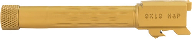 Picture of Faxon Firearms S&W M&P 2.0 Compact 9Mm Flame Flute Threaded Tin