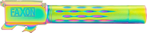 Picture of Faxon Firearms S&W M&P Fullsize 9Mm Fluted Non-Threaded Chameleon