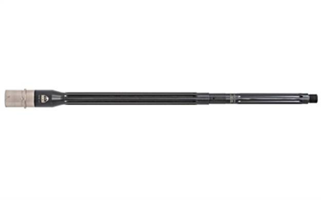 Picture of Faxon Firearms 10B810r20fhq5rnp3 Match Series  308 Win 20" Heavy Fluted/Target Crown Qpq Black Nitride 416R Stainless Steel Barrel, Fits Ar10 10B810R20FHQ-5R-NP3 816341023345