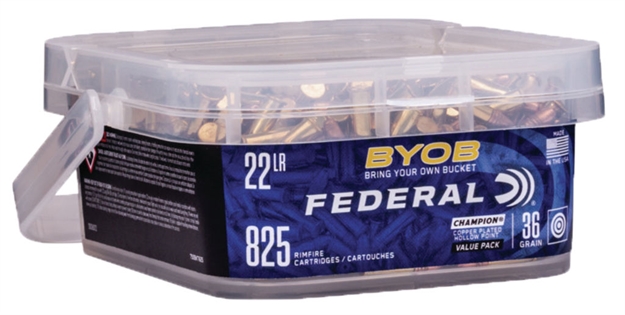 Picture of Fed 22Lr 36Gr Cphp Byob Bkt 4X 825Ct