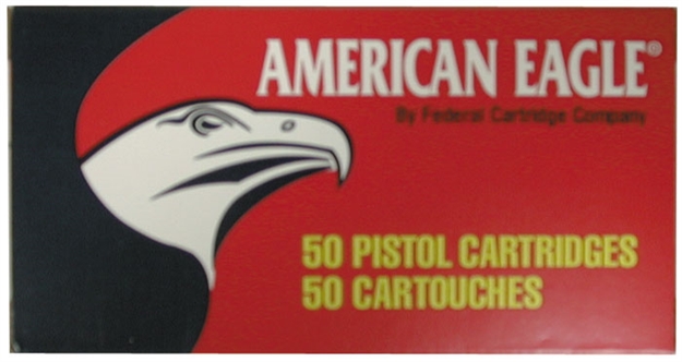 Picture of Federal Ae10a American Eagle Handgun 10Mmauto 180Gr Full Metal Jacket 50 Per Box/20 Case 029465096397