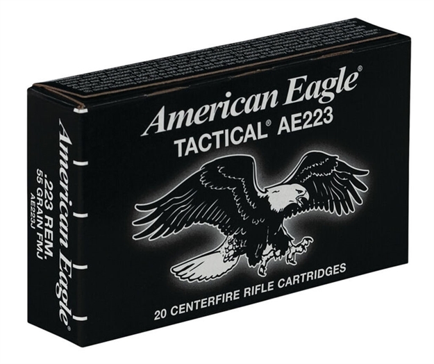 Picture of Fed AM Eagle 223Rem 55G Fmjlc 20/500