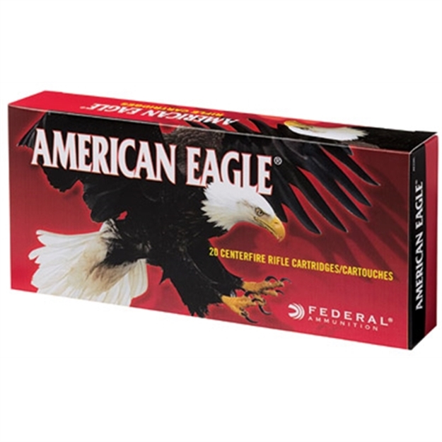 Picture of Federal American Eagle Rifle Ammo 30-06 Spr, Fmj, 150 Grains, 2740 Fps, 20, Boxed, Ideal For M1 Garand 029465060411 -